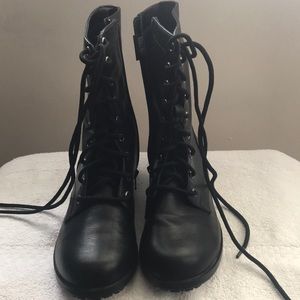 Slip Resistant Combat Boots